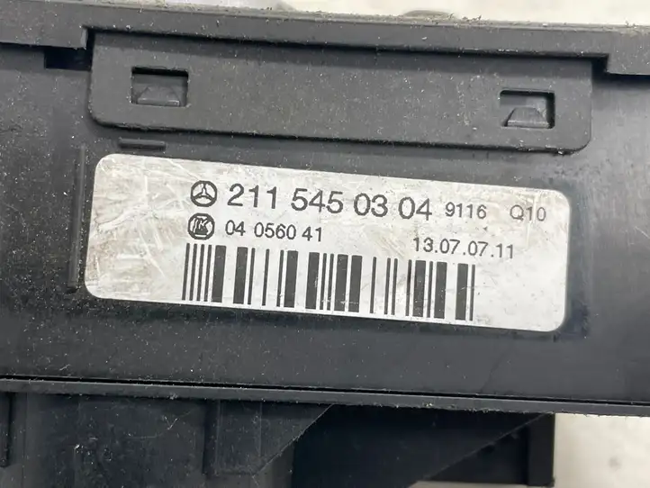 Mercedes-Benz E W211 (2002 - 2009) 2115450304 Включатель фонарей — фото 3