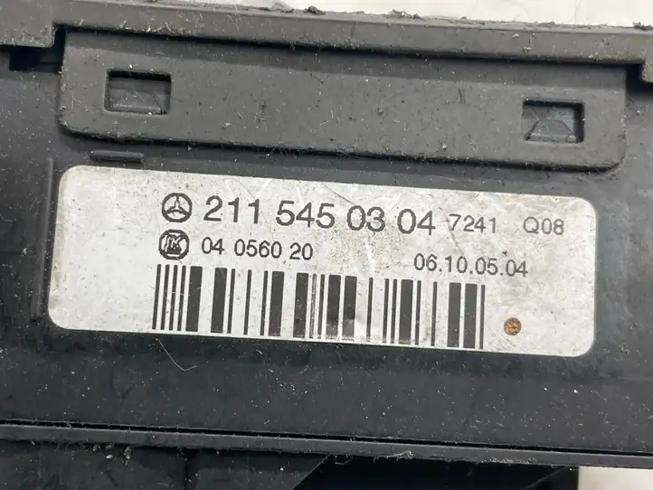 Mercedes-Benz E W211 (2002 - 2009) 2115450304 Включатель фонарей — фото 3