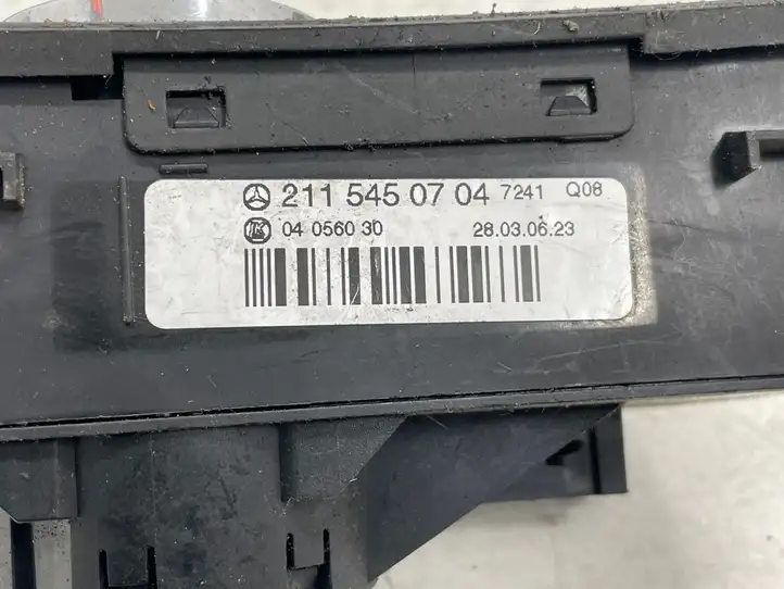 Mercedes-Benz E W211 (2002 - 2009) 2115450704 Включатель фонарей — фото 3