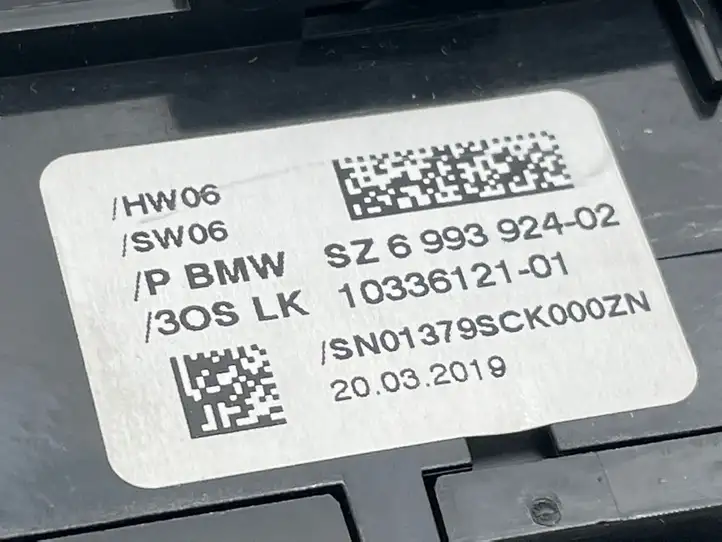 BMW 5 G30 G31 (2016 - ) 6993924 Выключатель ASR — фото 3