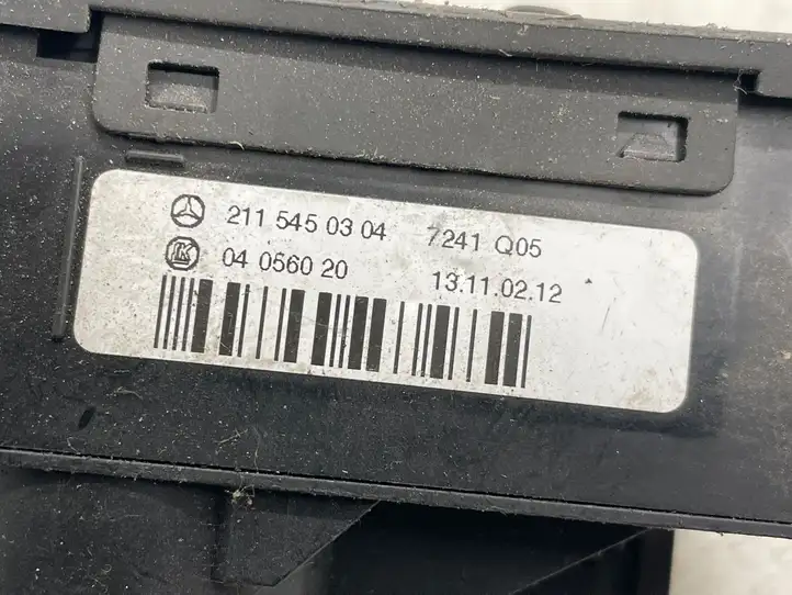 Mercedes-Benz E W211 (2002 - 2009) 2115450304 Включатель фонарей — фото 3