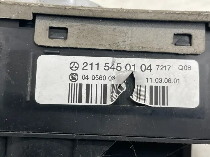 Mercedes-Benz E W211 (2002 - 2009) 2115450104 Включатель фонарей — фото 3