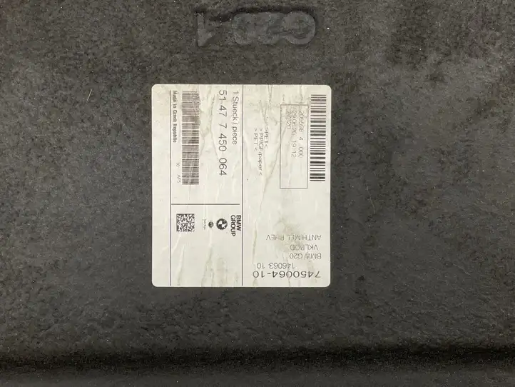 BMW 3 G20 G21 (2019 - ) 7450064 Прочая отделка багажника — фото 3