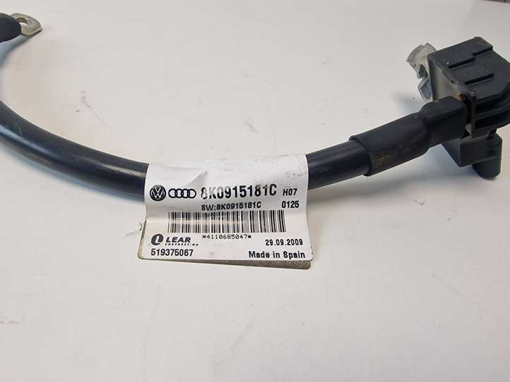 Audi A6 (2008 - 2011)  8K0915181C Минусовый провод (аккумулятора)