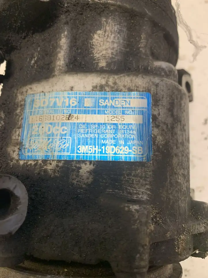 Volvo S40 (2007 - 2012) 3M5H19D629SB Компрессор (насос) кондиционера воздуха — фото 3