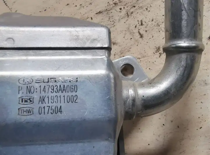 Subaru Outback (BS) (2014 - 2019) 14793AA060 Охладитель клапана EGR — фото 3