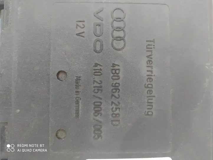 Audi A6 S6 C6 4F (2004 - 2008) 4B0962258D Модуль комфорта — фото 3