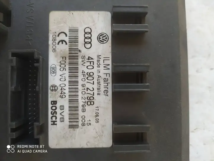 Audi A6 S6 C6 4F (2004 - 2008) 4F0907279B Модуль комфорта — фото 3