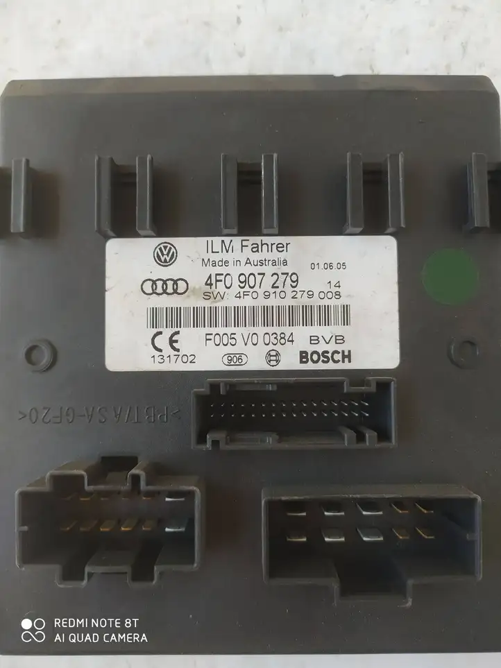 Audi A6 S6 C6 4F (2004 - 2008) 4F0907279 Модуль комфорта — фото 2