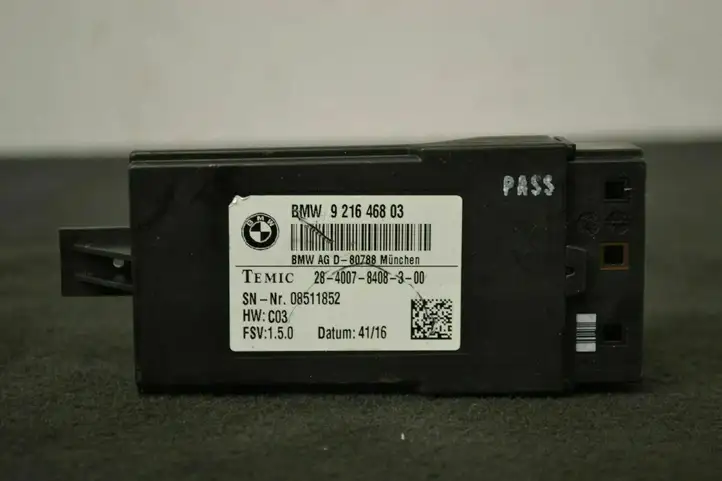 BMW 3 F30 F35 F31 (2012 - 2018) 9216468 Реле обогрева — фото 2
