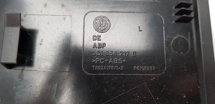 Volkswagen PASSAT B6 (2005 - 2010) 3C1858217B Боковая отделка панели приборов — фото 3