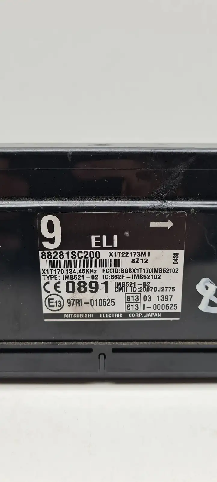 Subaru Forester SH (2008 - 2013) 88281SC200 Блок иммобилайзера — фото 2