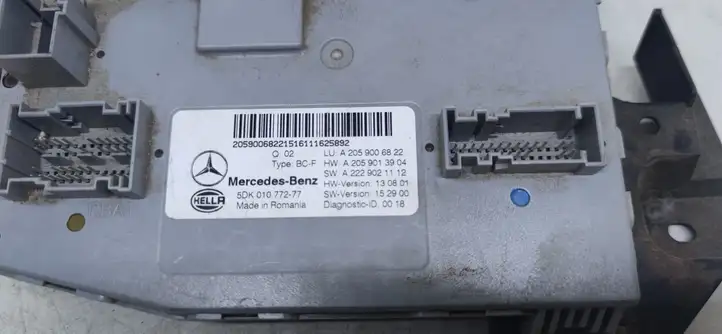 Mercedes-Benz C AMG W205 (2014 - ) A2059006822 Модуль комфорта — фото 3
