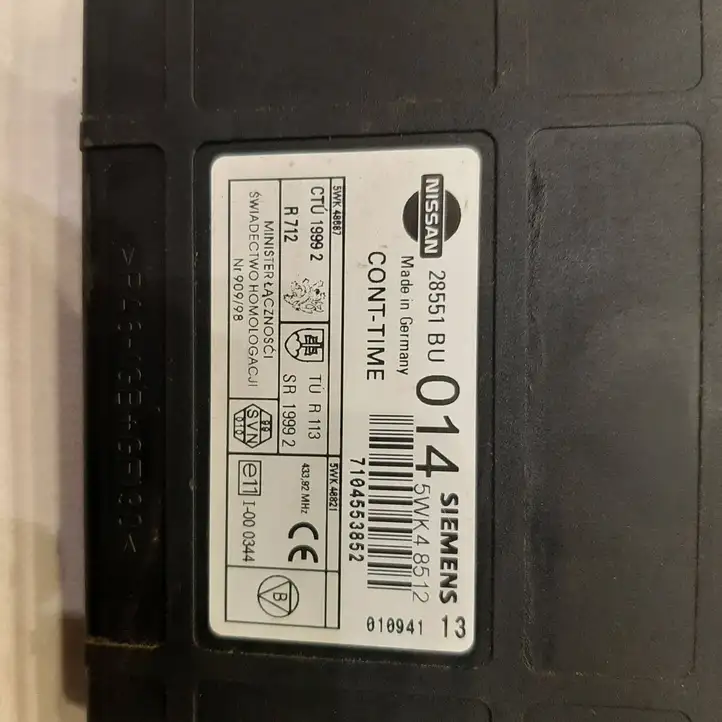 Nissan Almera (2000 - 2006) 28551BU014 Модуль комфорта — фото 2
