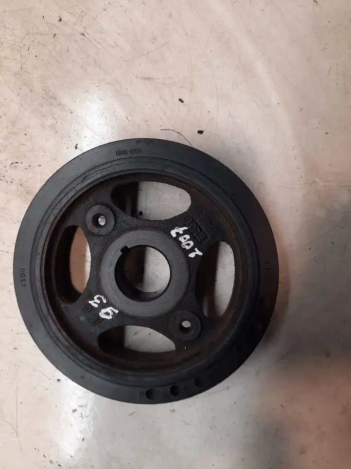 Toyota Avensis T250 (2006 - 2009) 134080R011 Шкив коленчатого вала — фото 1
