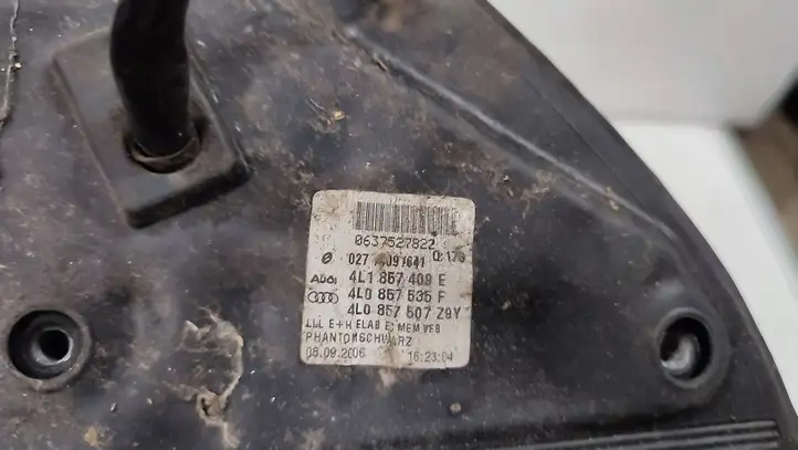 Audi Q7 4L (2005 - 2009) 4L0857605B Боковое зеркало с электроприводом — фото 2