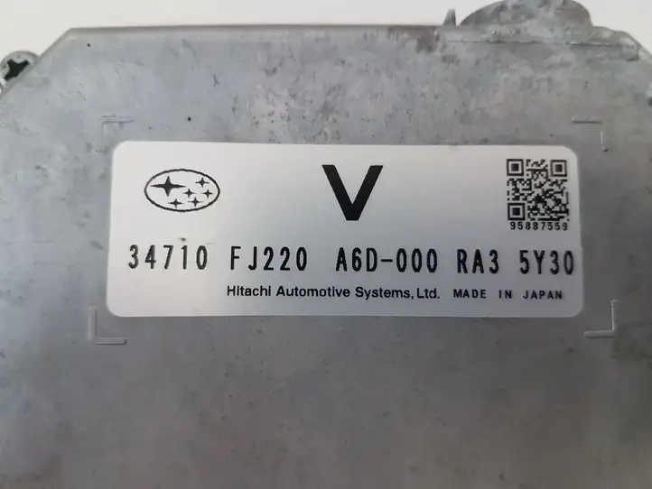 Subaru XV I (2011 - 2018) 34710FJ220 Блок управления усилителем руля — фото 6