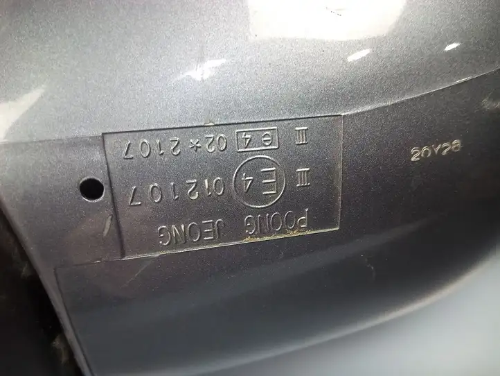 Kia Carnival (2002 - 2006) E4012107 Боковое зеркало с электроприводом — фото 4