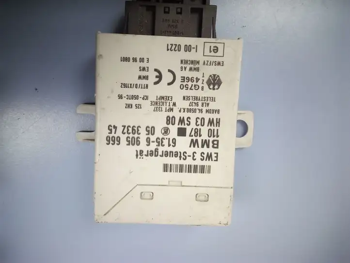 BMW 3 E46 (1998 - 2005) 61356905666 Блок иммобилайзера — фото 1