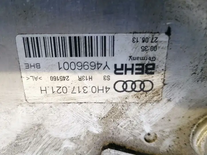 Audi A6 C7 (2011 - 2014) 4H0317021H Радиатор охлаждения масла трансмиссии — фото 2