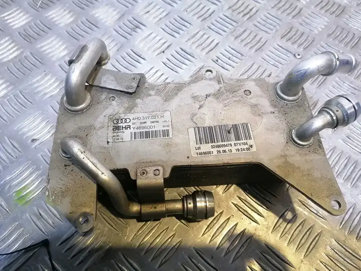 Audi A6 C7 (2011 - 2014) 4H0317021H Радиатор охлаждения масла трансмиссии — фото 3