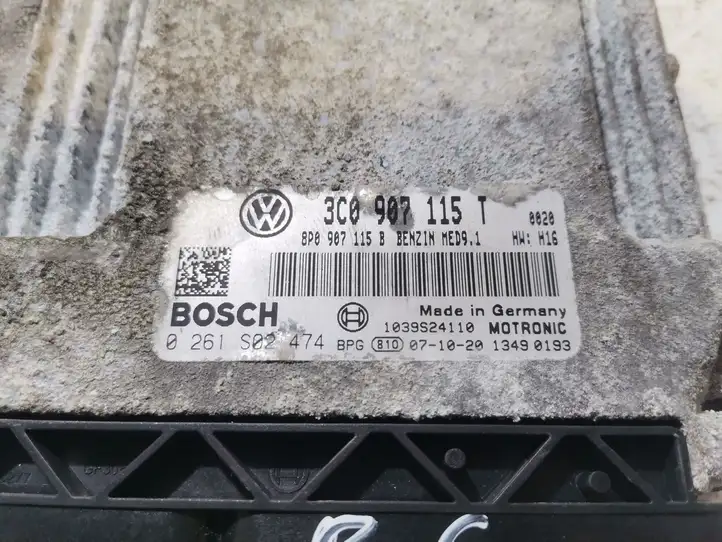 Volkswagen PASSAT B6 (2005 - 2010) 3C0907115T Блок управления двигателем (ЭБУ) — фото 2