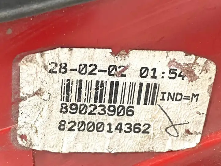 Renault Vel Satis (2002 - 2005) 8200014362 Задний фонарь в крышке багажника — фото 3