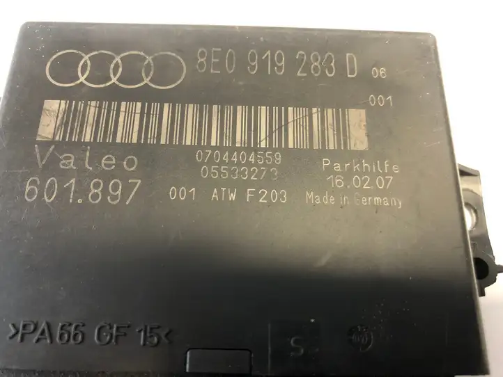 Audi A4 S4 B7 8E 8H (2004 - 2009) 8E0919283D Блок управления парктрониками — фото 4