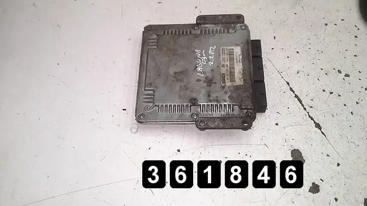 Renault Laguna II (2001 - 2005) 2200dci 0281011571 8200309318 Блок управления двигателем (ЭБУ) — фото 1