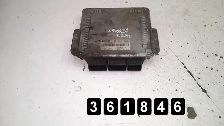 Renault Laguna II (2001 - 2005) 2200dci 0281011571 8200309318 Блок управления двигателем (ЭБУ) — фото 2