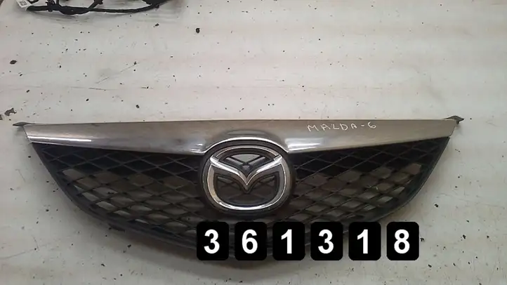 Mazda 6 (2002 - 2005) gj6a50712 Передняя решетка — фото 1