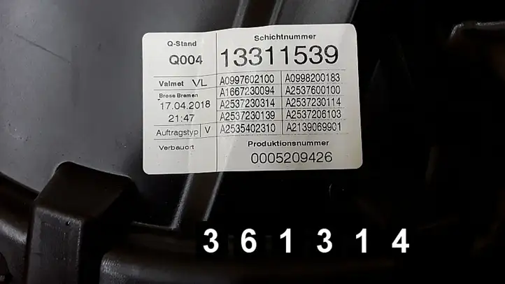 Mercedes-Benz GLC X253/C253 (2015 - ) a1667230094 Электростеклоподъемник передний (комплект) — фото 2