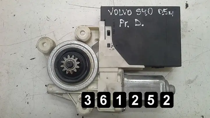 Volvo S40 (2004 - 2007) motor only 30773905aa Электростеклоподъемник передний (комплект) — фото 3