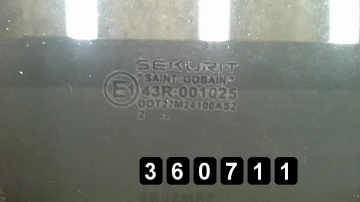 Porsche Cayenne (9PA) (2002 - 2010) 7L5845297AF as2 Заднее боковое стекло — фото 4
