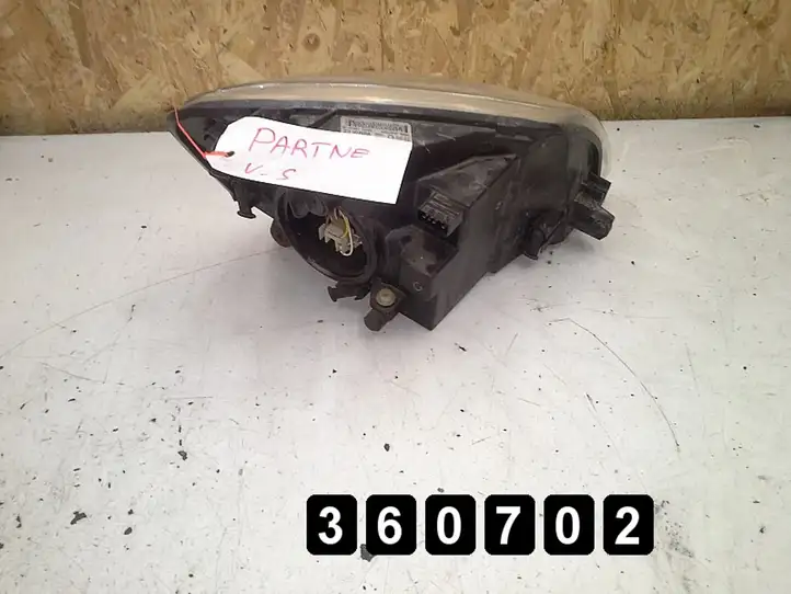 Peugeot Partner (2002 - 2008) # 9644150980 Передняя фара — фото 3
