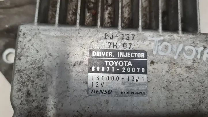 Toyota Corolla Verso E121 (2004 - 2007) 8987120070 Блок управления форсунками — фото 2
