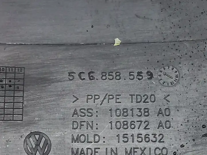 Volkswagen Jetta VI (2011 - 2018) 5C6858559 Обшивка рулевой колонки — фото 2