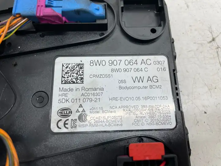 Audi A4 S4 B9 (2015 - 2019) 8W0907064AC Прочие блоки управления — фото 2