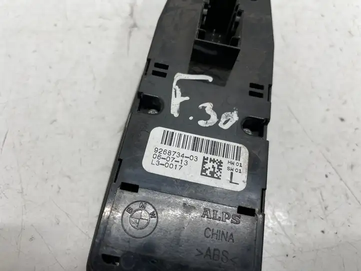 BMW 3 F30 F35 F31 (2012 - 2018) 9268734 Блок кнопок стеклоподъемников — фото 3