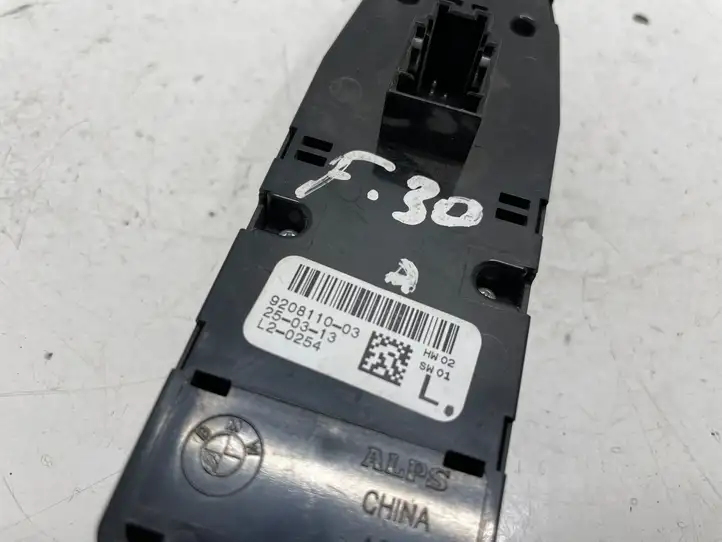 BMW 3 F30 F35 F31 (2012 - 2018) 9208110 Блок кнопок стеклоподъемников — фото 3