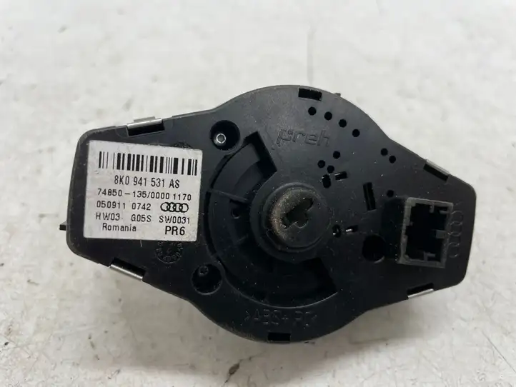 Audi A4 S4 B8 8K (2011 - 2015) 8K0941531AS Включатель фонарей — фото 2