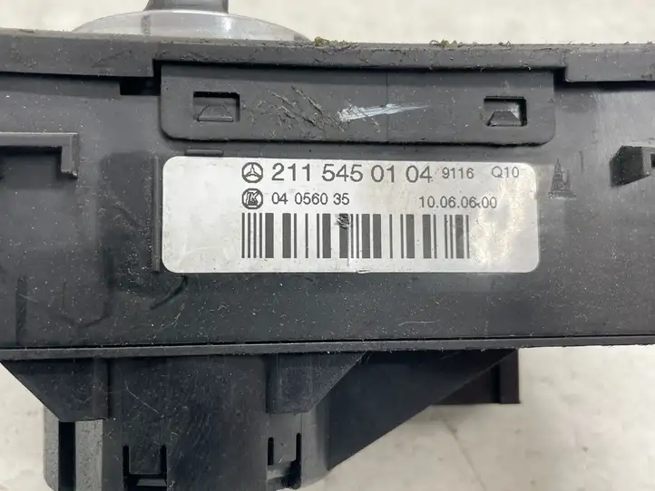 Mercedes-Benz E W211 (2002 - 2009) 2115450104 Включатель фонарей — фото 3