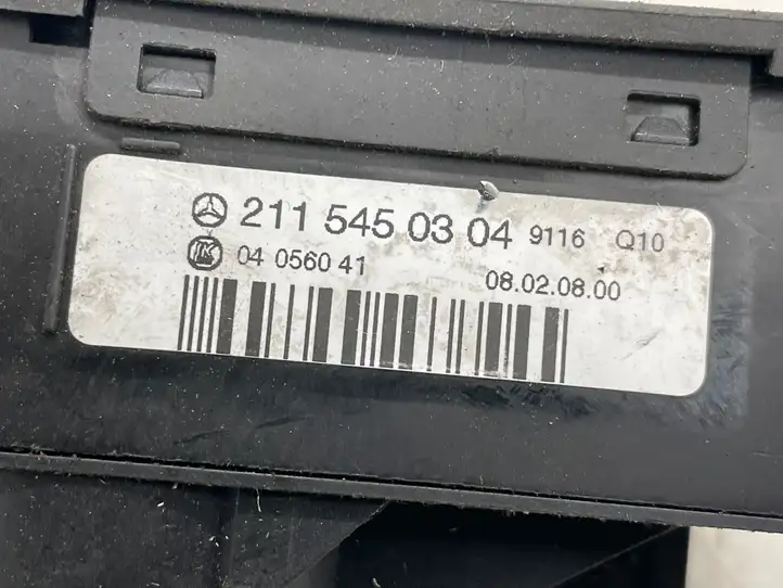 Mercedes-Benz E W211 (2002 - 2009) 2115450304 Включатель фонарей — фото 3