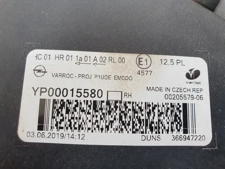 Opel Grandland X (2017 - ) YP00015580 Передняя фара — фото 8