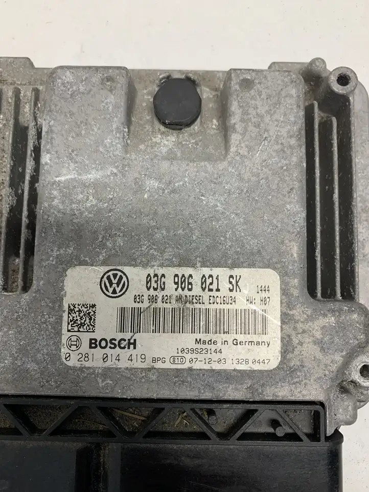 Seat Altea XL (2004 - 2015) 03G906021SK Блок управления двигателем (ЭБУ) — фото 3
