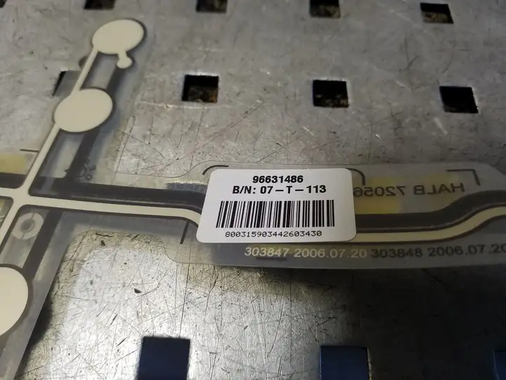 Chevrolet Captiva (2006 - 2011)  96631486 Датчик давления сиденья