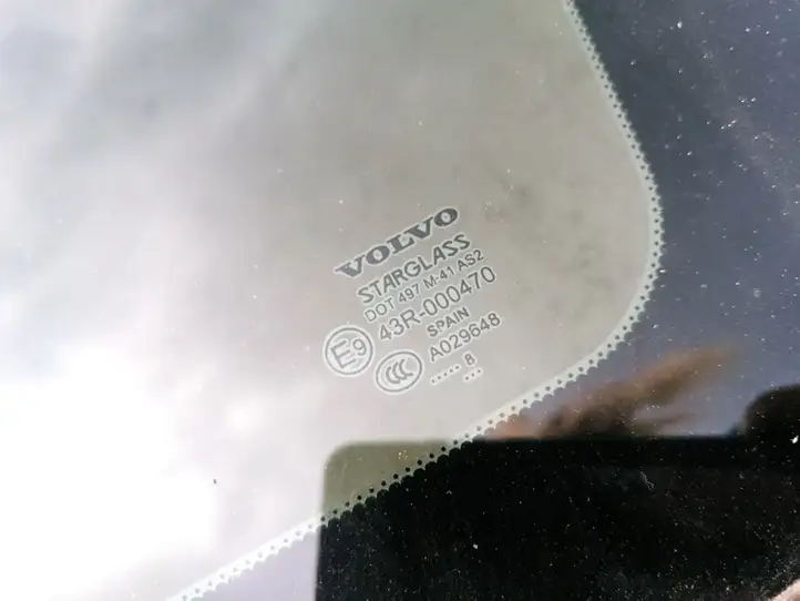 Volvo V70 (2007 - 2013) Заднее боковое стекло — фото 2