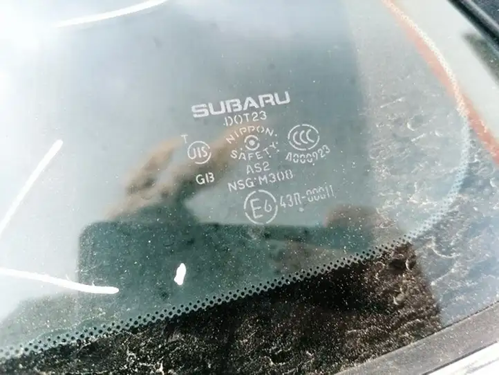 Subaru Legacy (2009 - 2013) Заднее боковое стекло — фото 3