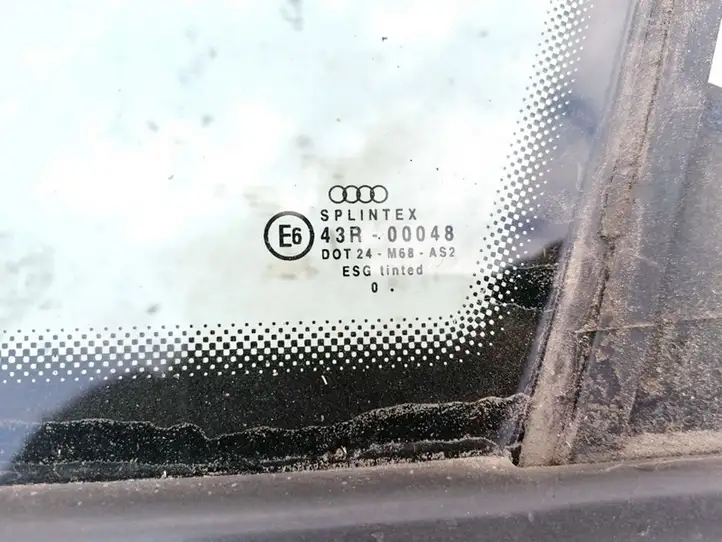 Audi A4 S4 B5 8D (1999 - 2001) Заднее боковое стекло — фото 3