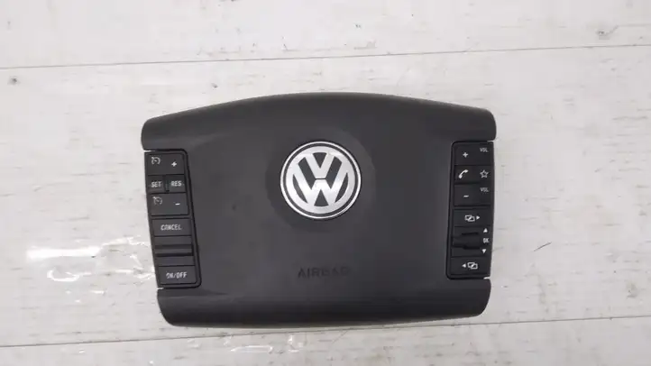 Volkswagen Touareg I (2002 - 2010) 7L6880201 Подушка безопасности руля — фото 1